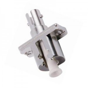 Famel to Male Hybrid ST Female-LC Male Simplex Metal Adaptor